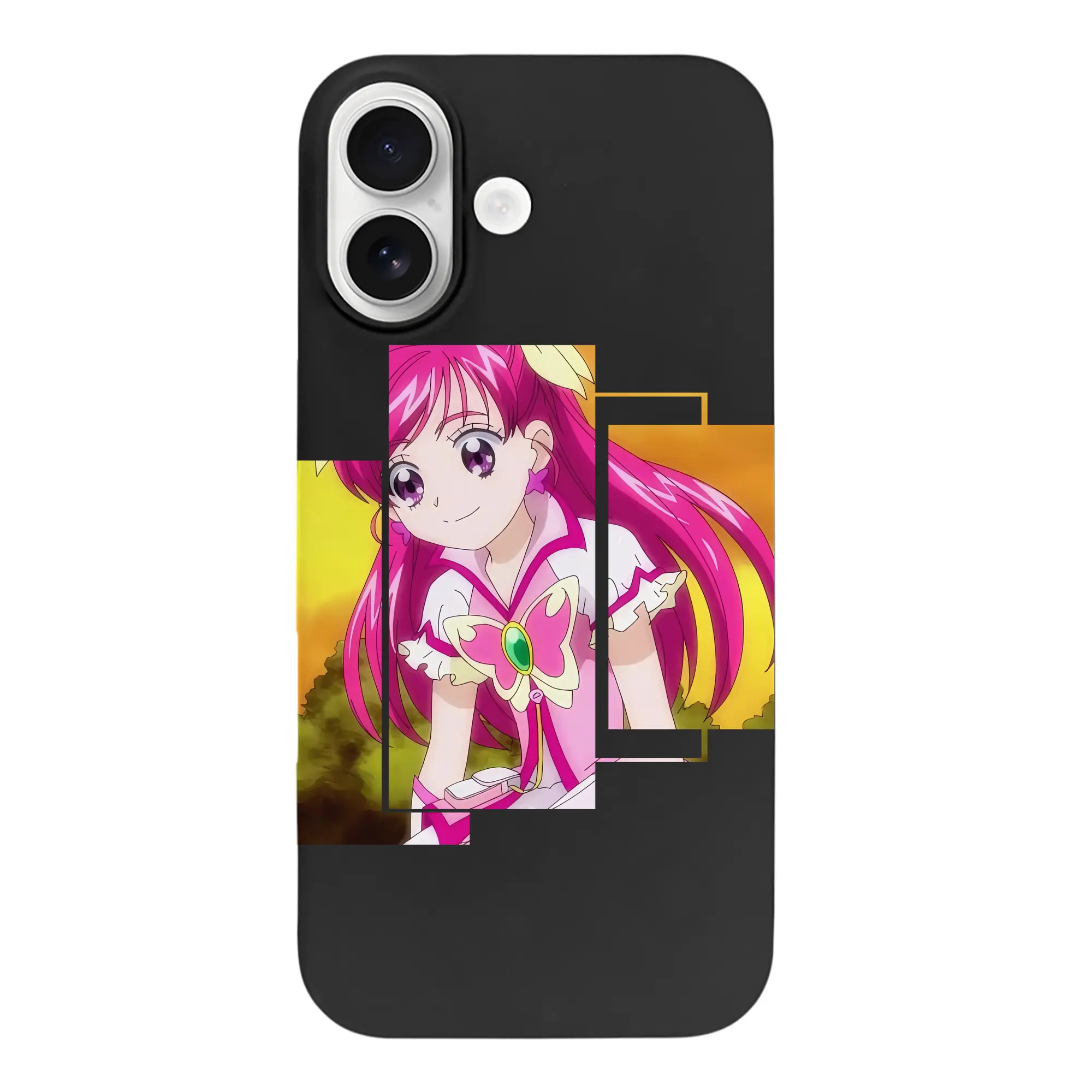 プリキュア グッズ,夢原のぞみ - iPhone 17 シリーズ シリコンケース 薄型 耐衝撃 指紋防止 ソフトタッチカバー 精密フィット 傷防止 保護ケース iPhone 17/17 Air/17 Pro/17 Pro Max 対応